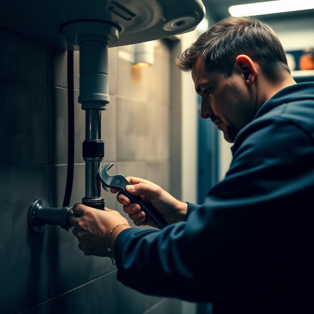 Licensed Toronto plumber repairing pipes